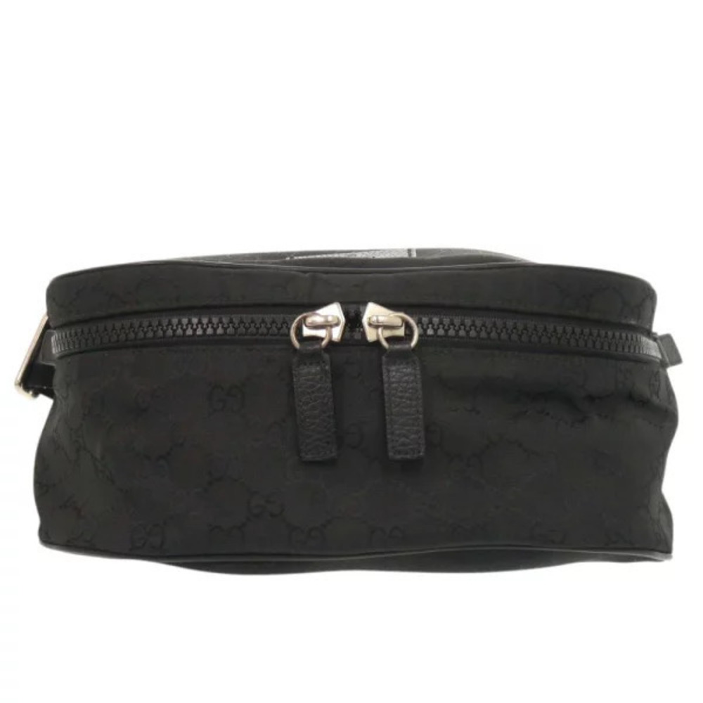 Gucci Body Crossbody Waist bag GG black waist